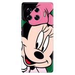 Senada Tecno Spark 20 Pro Plus+ ile Uyumlu Kılıf Tema Art Desenli Baskılı Silikon Minnie Smile