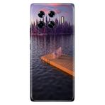 Senada Tecno Spark 20 Pro Plus+ ile Uyumlu Kılıf Tema Art Desenli Baskılı Silikon Romantik Rıhtım