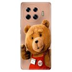 Senada Tecno Spark 20 Pro Plus+ ile Uyumlu Kılıf Tema Art Desenli Baskılı Silikon Teddy