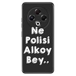 Senada Tecno Spark 30 Kl6 İle Uyumlu Kılıf Byy-78 Kamera Koruma Silikon Soyulmayan Ne Polisi