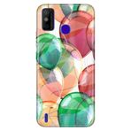Senada Tecno Spark 6 Go İle Uyumlu Kılıf 0.4Mm Lazer Kesim Silikon Kapak Balon