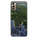 Senada Tecno Spark 7T İle Uyumlu Kılıf Renkli Resimli Silikon Central Park