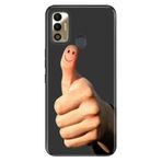 Senada Tecno Spark 7T İle Uyumlu Kılıf Renkli Resimli Silikon Okey