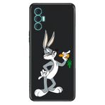 Senada Tecno Spark 8 Pro ile Uyumlu Kılıf Resimli Desenli Silikon Bugs