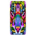 Senada Tecno Spark 8 Pro ile Uyumlu Kılıf Resimli Desenli Silikon Retro Aslan