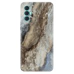 Senada Tecno Spark 8 Pro ile Uyumlu Kılıf Resimli Desenli Silikon Safari Mermer