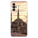 Senada Tecno Spark 8 Pro İle Uyumlu Kılıf Silikon Desenli Tam Koruma Resimli Kapak Camii