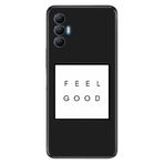 Senada Tecno Spark 8 Pro İle Uyumlu Kılıf Silikon Desenli Tam Koruma Resimli Kapak Feel Good