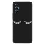 Senada Tecno Spark 8 Pro İle Uyumlu Kılıf Silikon Desenli Tam Koruma Resimli Kapak Masum Kirpik