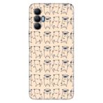Senada Tecno Spark 8 Pro İle Uyumlu Kılıf Silikon Desenli Tam Koruma Resimli Kapak Pug