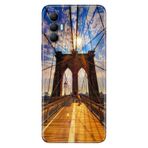 Senada Tecno Spark 8 Pro İle Uyumlu Kılıf Silikon Desenli Tam Koruma Resimli Kapak Walking Bridge