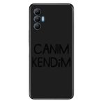 Senada Tecno Spark 8 Pro İle Uyumlu Kılıf Silikon Renkli Desenli Resimli - Canım Kendim