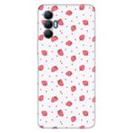 Senada Tecno Spark 8 Pro İle Uyumlu Kılıf Silikon Renkli Desenli Resimli - Çilek