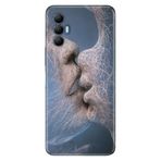 Senada Tecno Spark 8 Pro İle Uyumlu Kılıf Silikon Renkli Desenli Resimli - Dijital Aşk