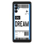 Senada Tecno Spark 8 Pro İle Uyumlu Kılıf Silikon Renkli Desenli Resimli - Dream Uçak Bileti