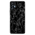Senada Tecno Spark 8 Pro İle Uyumlu Kılıf Silikon Renkli Desenli Resimli - Face