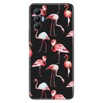 Senada Tecno Spark 8 Pro İle Uyumlu Kılıf Silikon Renkli Desenli Resimli - Flamingo