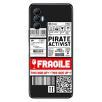 Senada Tecno Spark 8 Pro İle Uyumlu Kılıf Silikon Renkli Desenli Resimli - Fragile