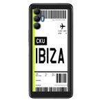Senada Tecno Spark 8 Pro İle Uyumlu Kılıf Silikon Renkli Desenli Resimli - Ibiza Uçak Bileti