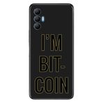 Senada Tecno Spark 8 Pro İle Uyumlu Kılıf Silikon Renkli Desenli Resimli - I'M Bitcoin