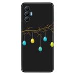 Senada Tecno Spark 8 Pro İle Uyumlu Kılıf Silikon Renkli Desenli Resimli - Kır Düğünü