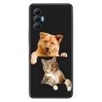 Senada Tecno Spark 8 Pro İle Uyumlu Kılıf Silikon Renkli Desenli Resimli - Köpek Kedi