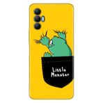 Senada Tecno Spark 8 Pro İle Uyumlu Kılıf Silikon Renkli Desenli Resimli - Little Monster