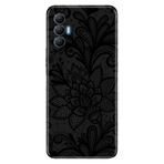 Senada Tecno Spark 8 Pro İle Uyumlu Kılıf Silikon Renkli Desenli Resimli - Mandala Gül