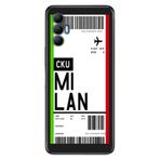Senada Tecno Spark 8 Pro İle Uyumlu Kılıf Silikon Renkli Desenli Resimli - Milano Uçak Bileti