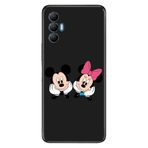 Senada Tecno Spark 8 Pro İle Uyumlu Kılıf Silikon Renkli Desenli Resimli - Minnie Mickeyyyyy