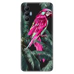 Senada Tecno Spark 8 Pro İle Uyumlu Kılıf Silikon Renkli Desenli Resimli - Papağan,Color274