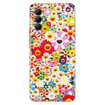 Senada Tecno Spark 8 Pro İle Uyumlu Kılıf Silikon Renkli Desenli Resimli - Papatya,Color371