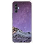 Senada Tecno Spark 8 Pro İle Uyumlu Kılıf Silikon Renkli Desenli Resimli - Parlak Manzara