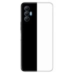 Senada Tecno Spark 8 Pro İle Uyumlu Kılıf Silikon Renkli Desenli Resimli - Siyah Beyaz Feda
