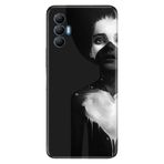 Senada Tecno Spark 8 Pro İle Uyumlu Kılıf Silikon Renkli Desenli Resimli - Siyahlı Kadın
