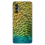 Senada Tecno Spark 8 Pro İle Uyumlu Kılıf Silikon Renkli Desenli Resimli - Tavus Kuşu