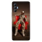 Senada Tecno Spark 8 Pro İle Uyumlu Kılıf Silikon Renkli Desenli Resimli - Uzayın Sahibi