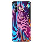 Senada Tecno Spark 8 Pro İle Uyumlu Kılıf Silikon Renkli Desenli Resimli - Zebra,Desen32