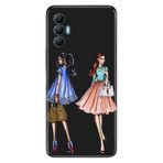 Senada Tecno Spark 8 Pro İle Uyumlu Kılıf Uyumlu Silikon Renkli Desenli Resimli - Fashion Miss