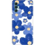 Senada Tecno Spark 8 Pro Kılıf Desenli Baskılı Tpu Rubber Kapak Blue Orgin - 001-Renkli