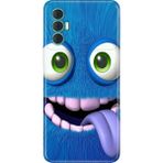Senada Tecno Spark 8 Pro Kılıf Desenli Baskılı Tpu Rubber Kapak Bluemonster - 001-Renkli