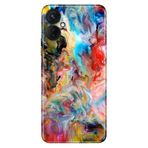 Senada Tecno Spark 9 Pro İle Uyumlu Kılıf Silikon Desenli Resimli Uv Kapak Boyaların Dansı