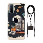 Senada Vivo Y11s Y20 Y20s ile Uyumlu Kılıf Astro Silikon İpli Boyun Askı Aparatı
