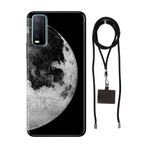 Senada Vivo Y11s Y20 Y20s ile Uyumlu Kılıf World Silikon İpli Boyun Askı Aparatı