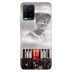 Senada Vivo Y21S İle Uyumlu Kılıf Desenli Baskılı Silikon Gazi Mustafa