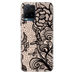 Senada Vivo Y21S İle Uyumlu Kılıf Desenli Baskılı Silikon Pink Mandala