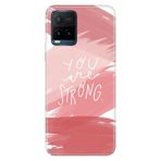 Senada Vivo Y21S İle Uyumlu Kılıf Desenli Baskılı Silikon You Are Strong