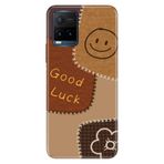 Senada Vivo Y21s ile Uyumlu Kılıf Resimli Desenli Silikon Good Luck