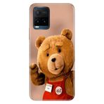 Senada Vivo Y21s ile Uyumlu Kılıf Resimli Desenli Silikon Teddy