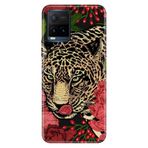 Senada Vivo Y21s ile Uyumlu Kılıf Resimli Desenli Silikon Tiger Design